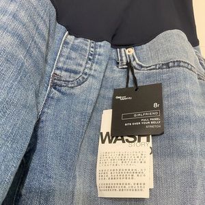 Gap size 8 maternity jeans
